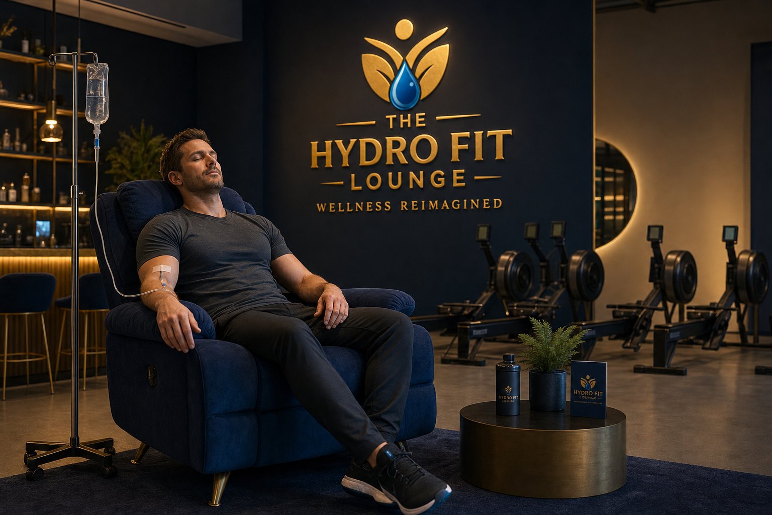 Detox & Restore Drip session at The Hydro Fit Lounge