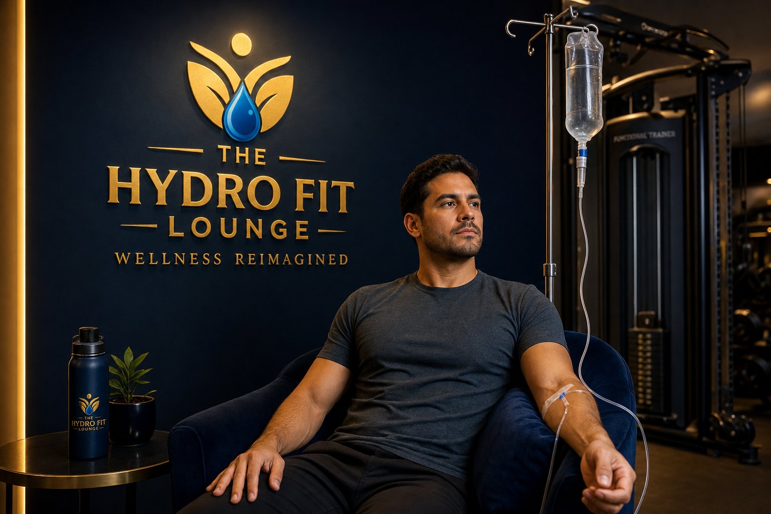 Focus Mode Drip session at The Hydro Fit Lounge