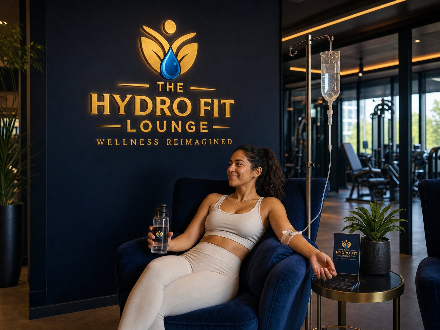 Rapid Rehydrate Drip session at The Hydro Fit Lounge